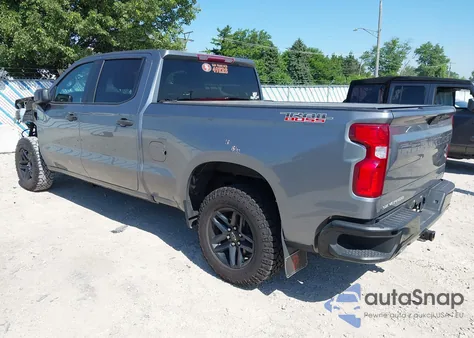 2021 Chevrolet Silverado 1500 4Wd Standard Bed Custom Trail Boss из США, поврежденный, VIN 1GCPYCEF3MZ156816